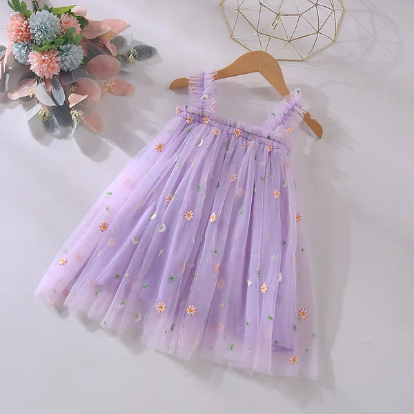 Daisy Embroidered Dress