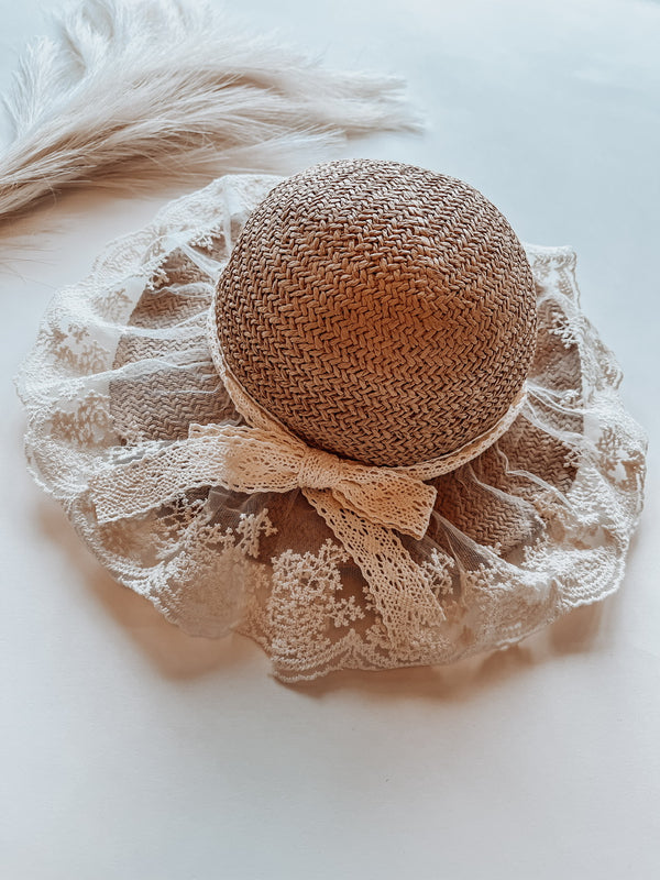 Lace sun hat