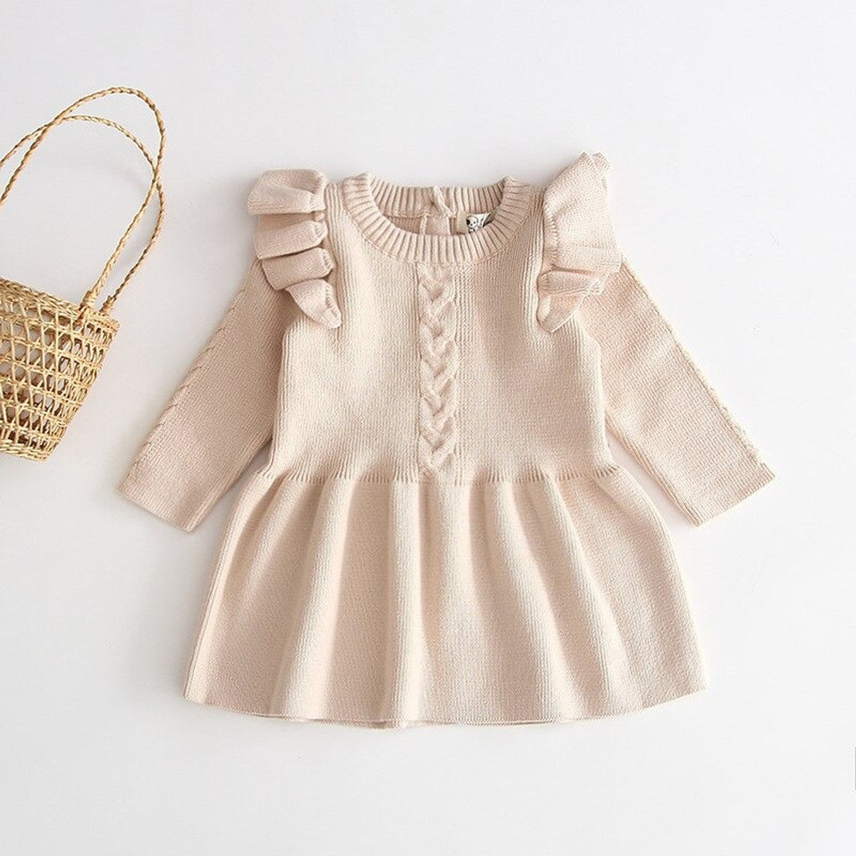 Knitted Baby Dress – Mariebebe store