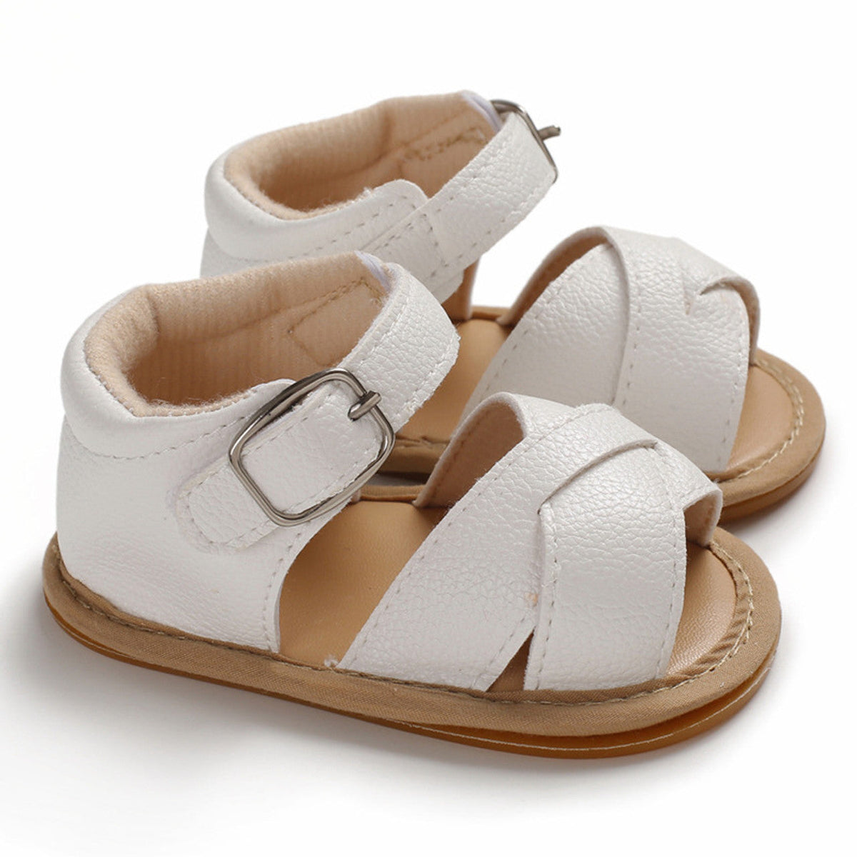 Baby leather sandals