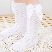 Bow lace knee high´s