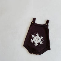 Knitted Snowflake Bodysuit