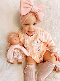 Baby bowknot turban